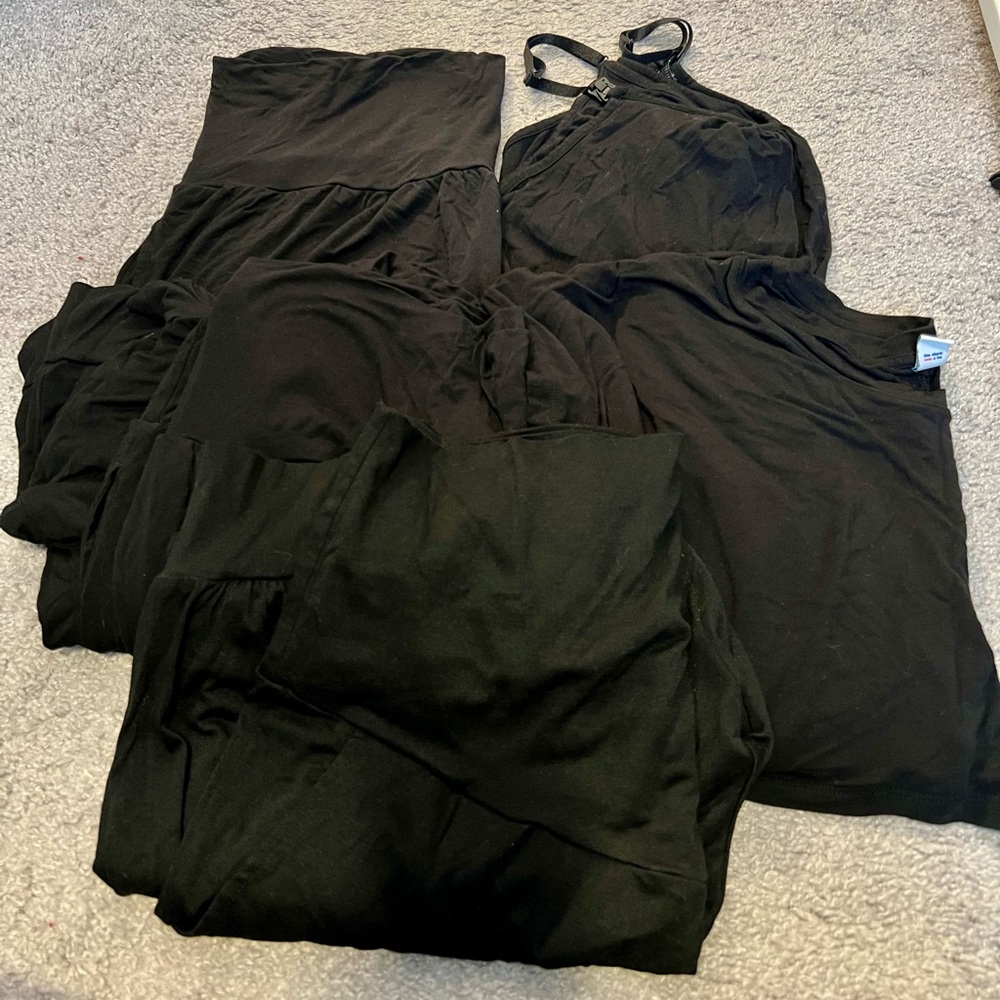 Maternity Loungewear Sleepwear Set Size Large Old Navy Sunday Sleep